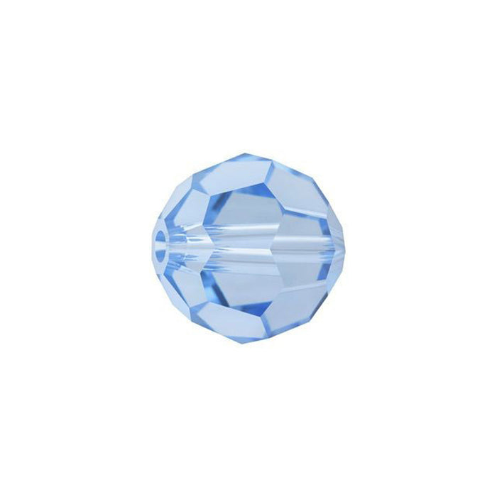 PRESTIGE Crystal, #5000 Round Bead 8mm, Light Sapphire (1 Piece)