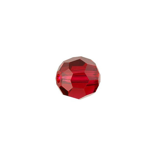 PRESTIGE Crystal, #5000 Round Bead 6mm, Scarlet (1 Piece)