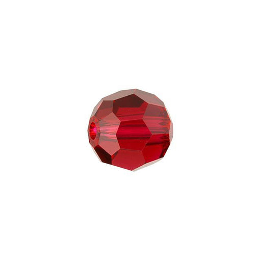 PRESTIGE Crystal, #5000 Round Bead 7mm, Scarlet (1 Piece)