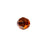 PRESTIGE Crystal, #5000 Round Bead 4mm, Smoked Amber (1 Piece)