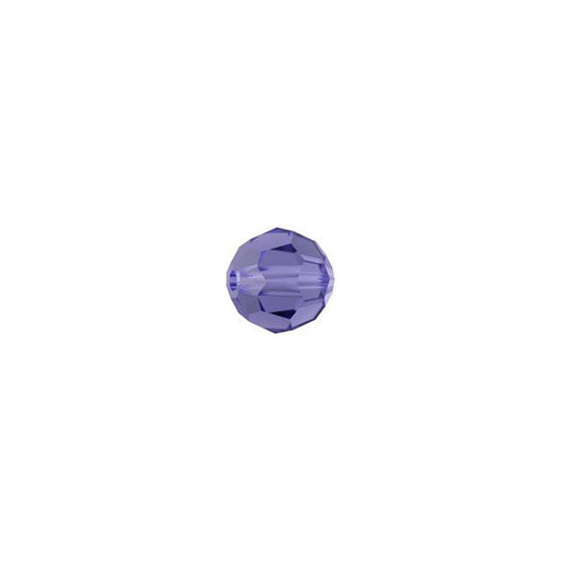 PRESTIGE Crystal, #5000 Round Bead 4mm, Tanzanite (1 Piece)