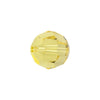 PRESTIGE Crystal, #5000 Round Bead 8mm, Light Topaz (1 Piece)