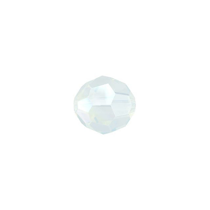 PRESTIGE Crystal, #5000 Round Bead 6mm, White Opal Shimmer (1 Piece)