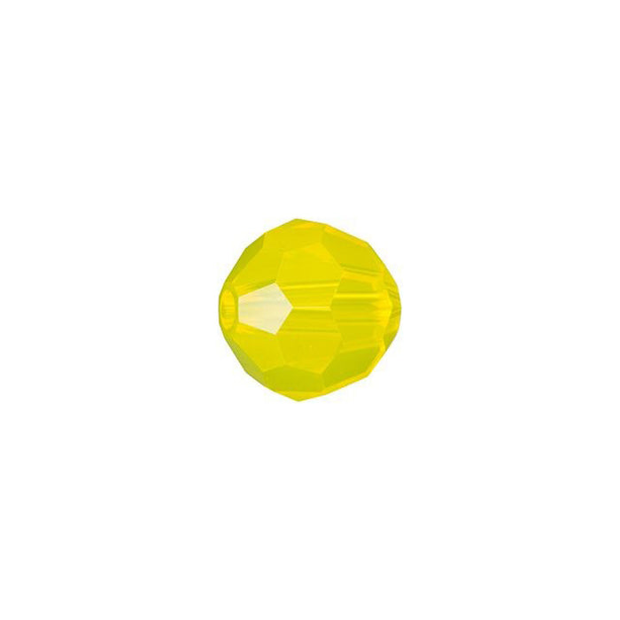 PRESTIGE Crystal, #5000 Round Bead 6mm, Yellow Opal (1 Piece)