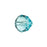 PRESTIGE Crystal, #5026 Cabochette Bead 8mm, Light Turquoise (1 Piece)