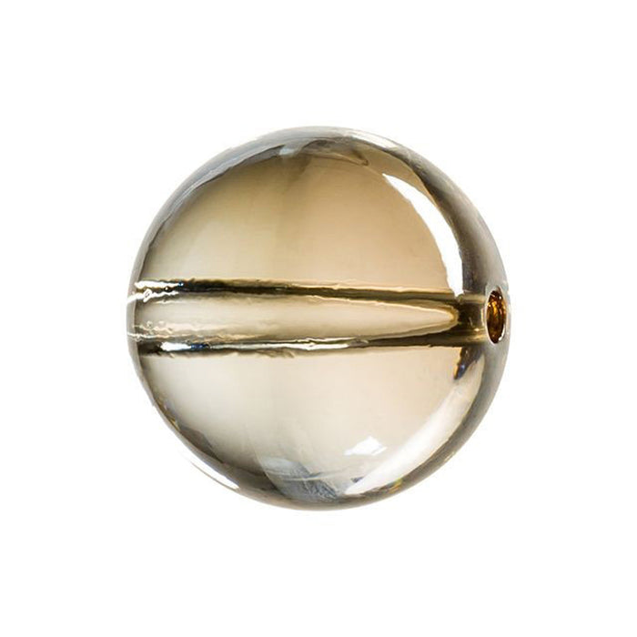 PRESTIGE Crystal, #5028 Round Globe Bead 10mm, Crystal Golden Shadow (1 Piece)