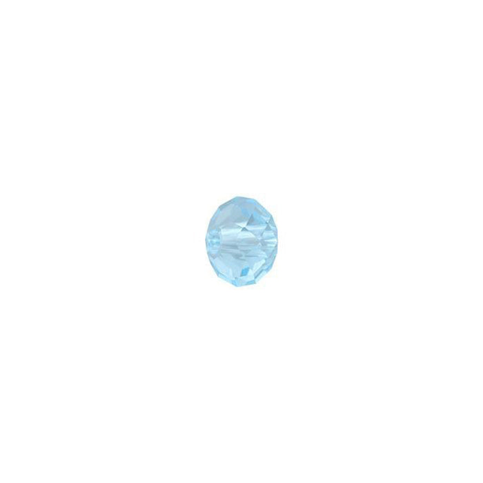 PRESTIGE Crystal, #5040 Briolette Bead 6mm, Aquamarine (1 Piece)