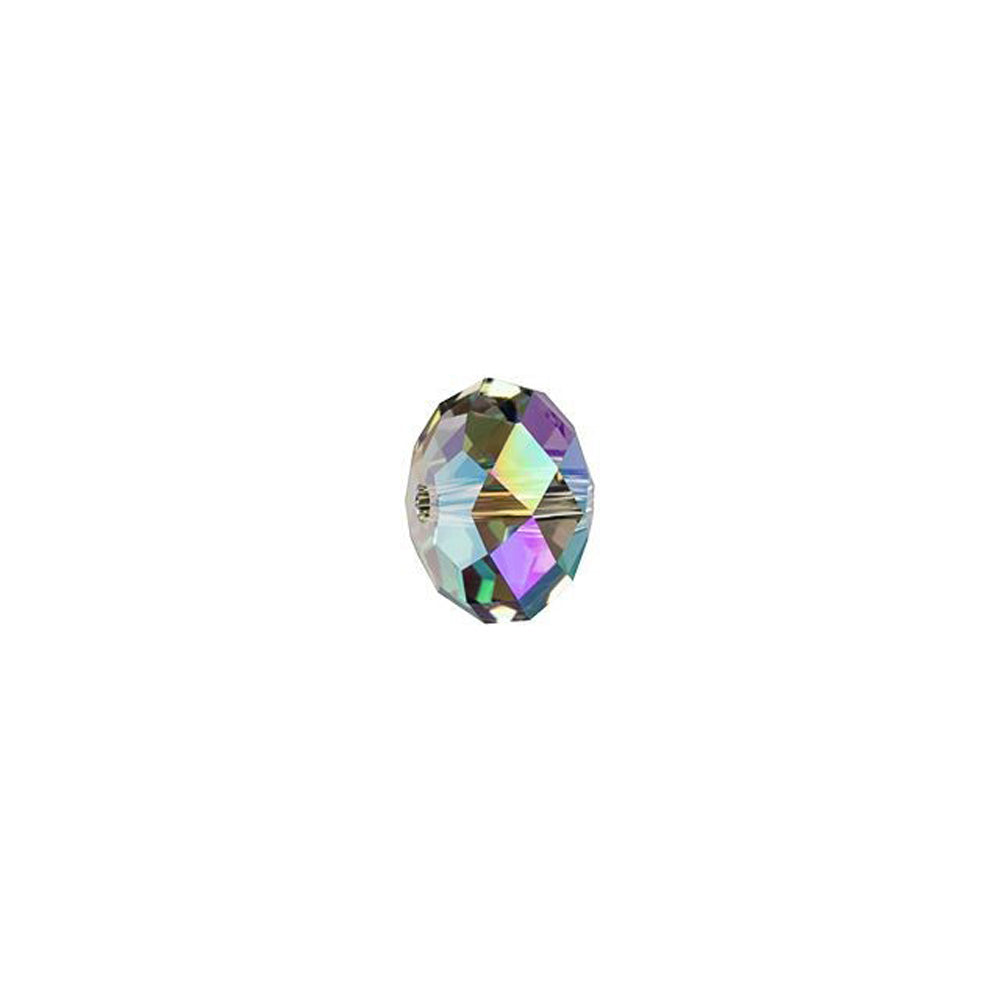 PRESTIGE Crystal, #5040 Briolette Bead 8mm, Black Diamond Shimmer 2X (1 Piece)