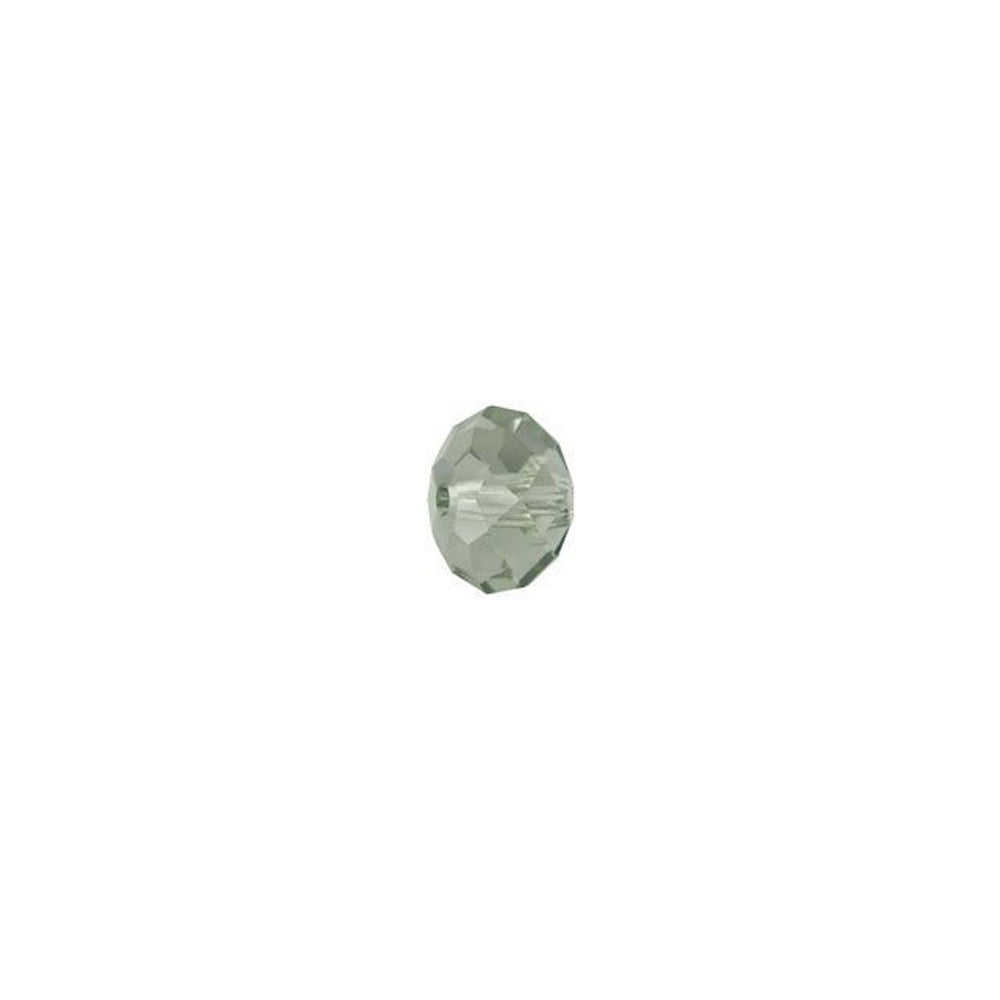 PRESTIGE Crystal, #5040 Briolette Bead 6mm, Black Diamond (1 Piece)