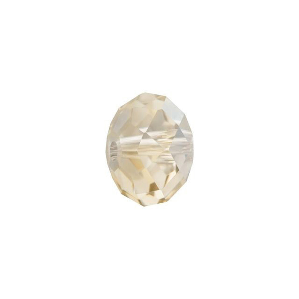 PRESTIGE Crystal, #5040 Briolette Bead 12mm, Crystal Golden Shadow (1 Piece)