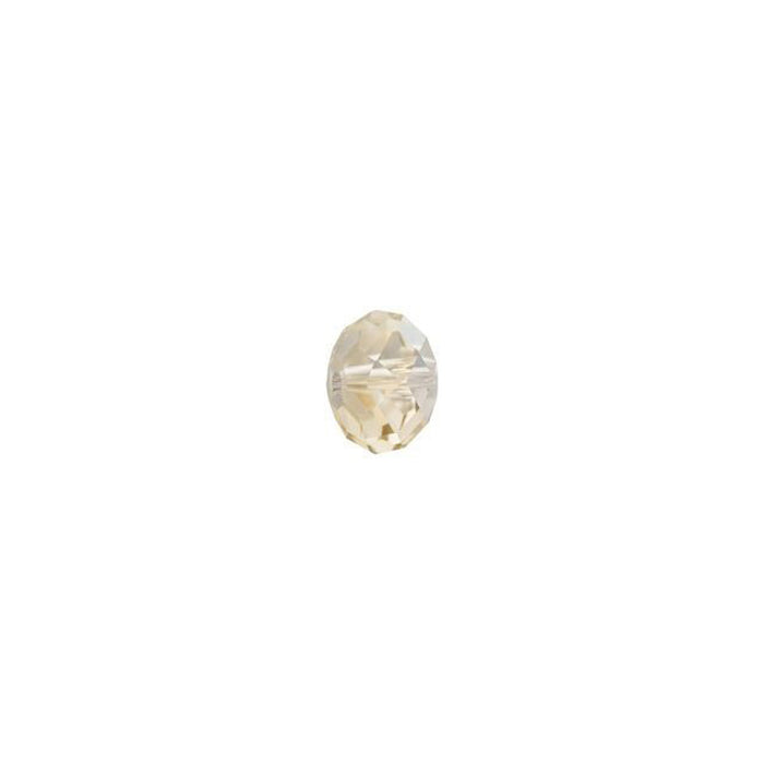 PRESTIGE Crystal, #5040 Briolette Bead 6mm, Crystal Golden Shadow (1 Piece)