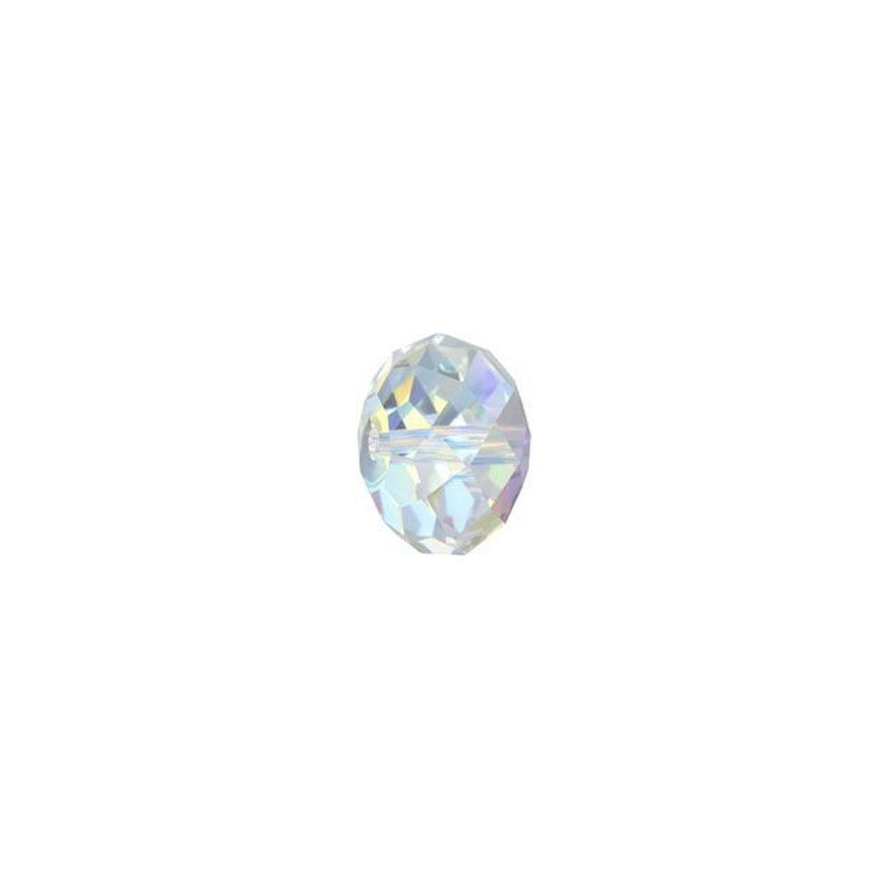 PRESTIGE Crystal, #5040 Briolette Bead 8mm, Crystal AB (1 Piece)