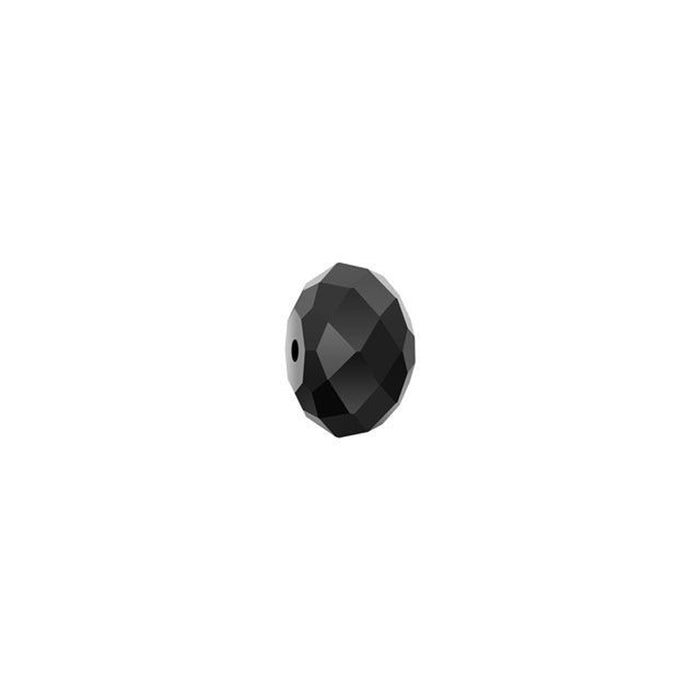 PRESTIGE Crystal, #5040 Briolette Bead 8mm, Jet (1 Piece)