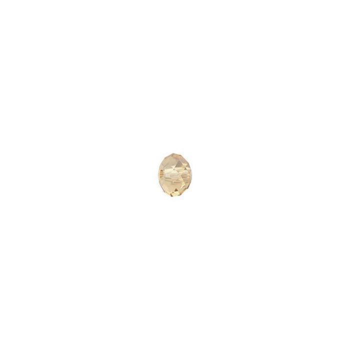 PRESTIGE Crystal, #5040 Briolette Bead 4mm, Light Colorado Topaz (1 Piece)