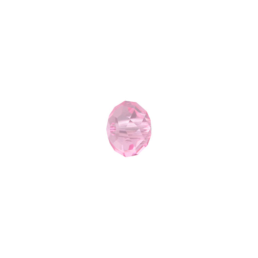 PRESTIGE Crystal, #5040 Briolette Bead 6mm, Light Rose (1 Piece)