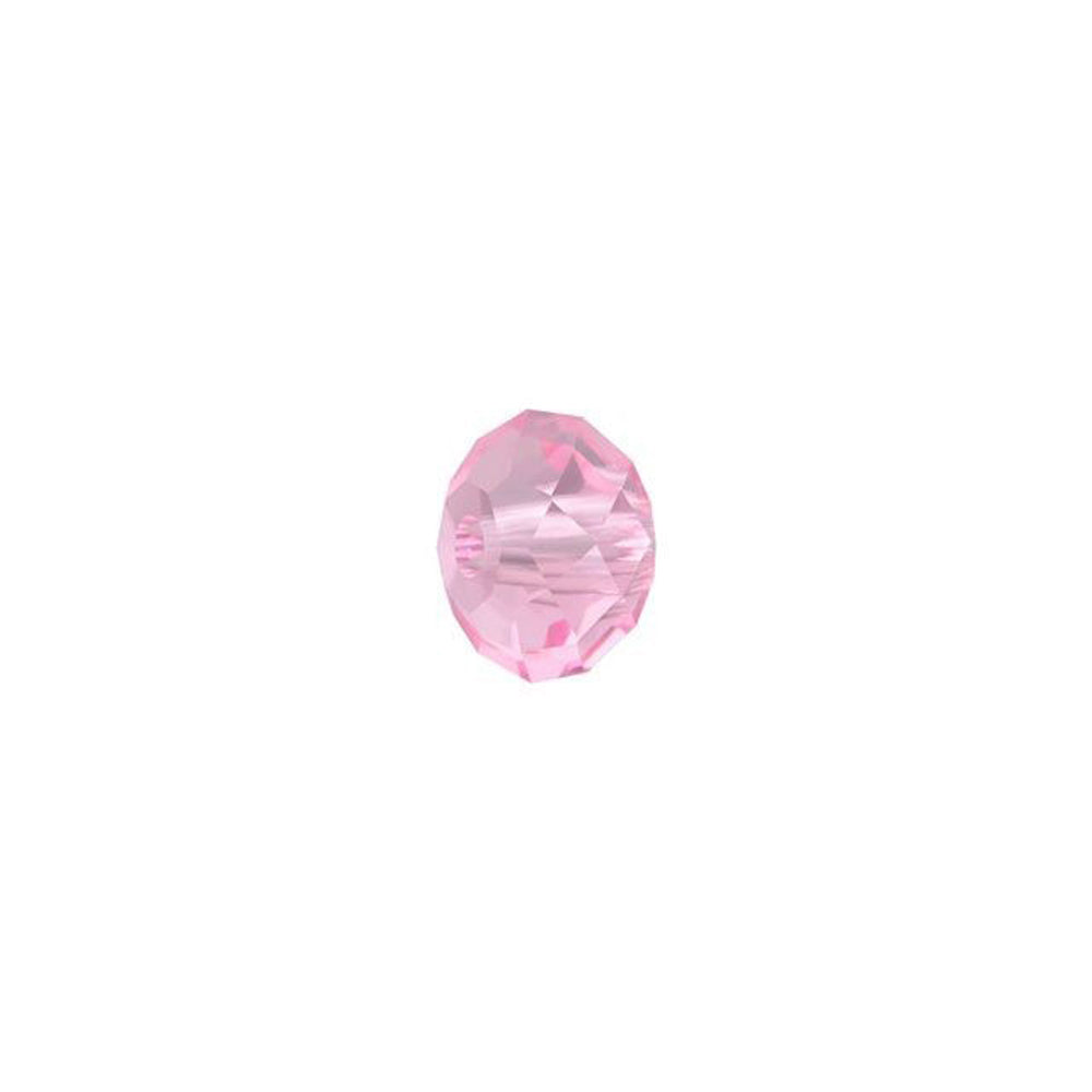 PRESTIGE Crystal, #5040 Briolette Bead 8mm, Light Rose (1 Piece)