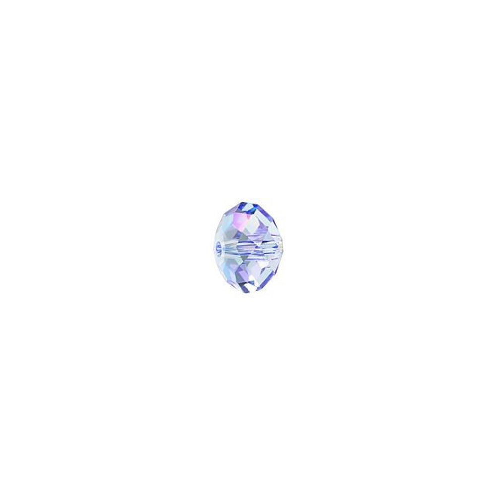 PRESTIGE Crystal, #5040 Briolette Bead 6mm, Light Sapphire Shimmer 2X (1 Piece)