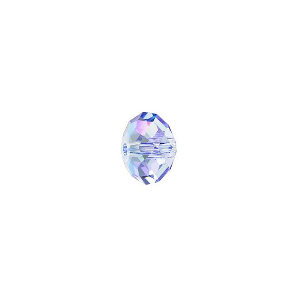 PRESTIGE Crystal, #5040 Briolette Bead 8mm, Light Sapphire Shimmer 2X (1 Piece)