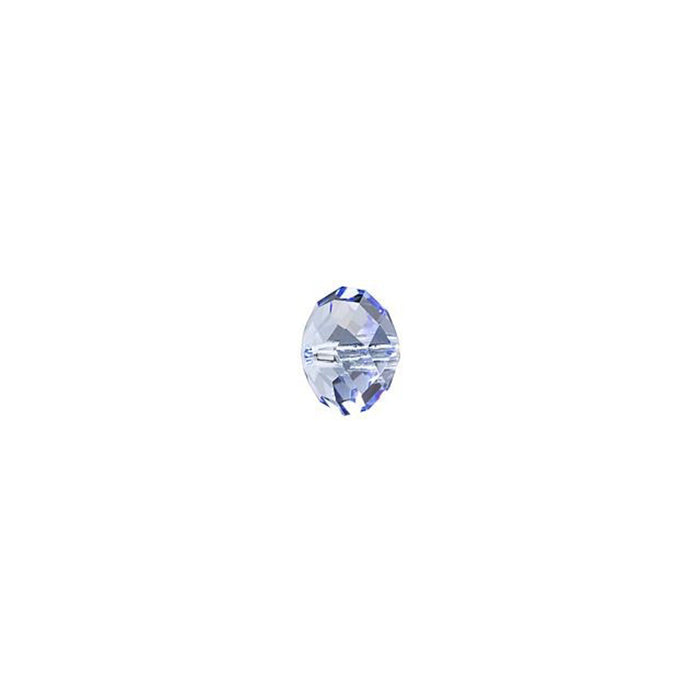 PRESTIGE Crystal, #5040 Briolette Bead 6mm, Light Sapphire (1 Piece)