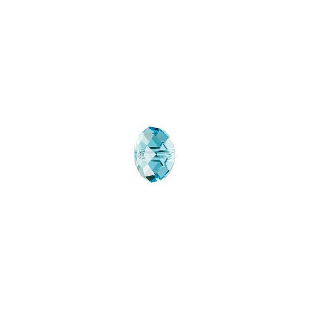 PRESTIGE Crystal, #5040 Briolette Bead 6mm, Light Turquoise (1 Piece)