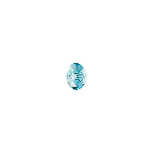PRESTIGE Crystal, #5040 Briolette Bead 6mm, Light Turquoise (1 Piece)