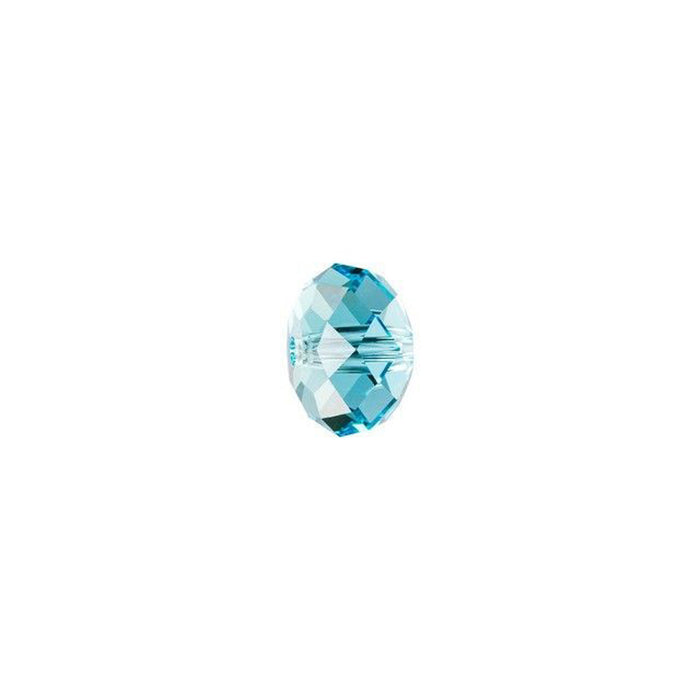 PRESTIGE Crystal, #5040 Briolette Bead 8mm, Light Turquoise (1 Piece)