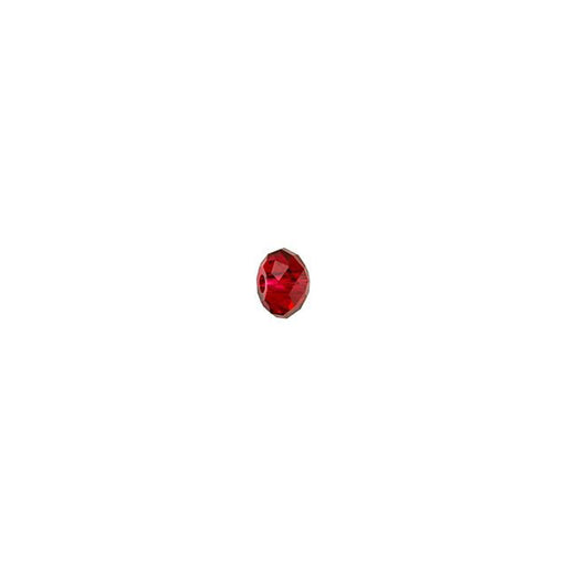 PRESTIGE Crystal, #5040 Briolette Bead 4mm, Scarlet (1 Piece)