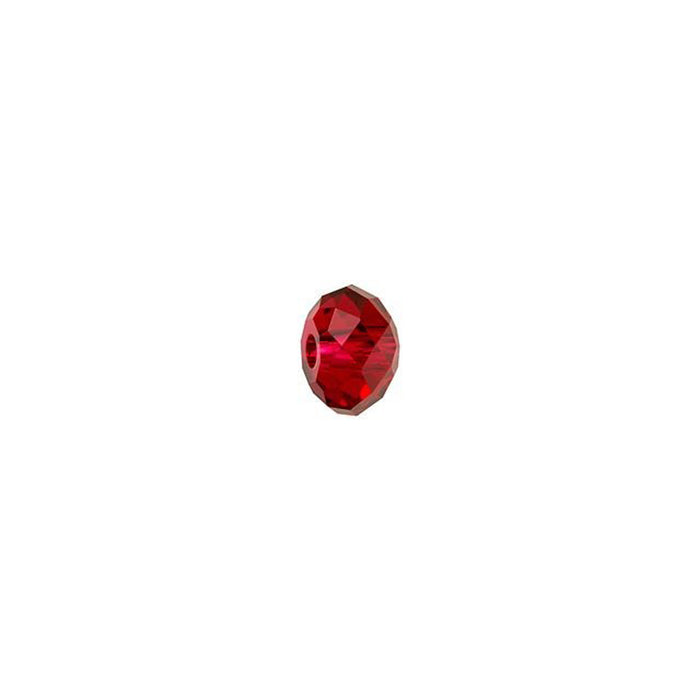 PRESTIGE Crystal, #5040 Briolette Bead 6mm, Scarlet (1 Piece)