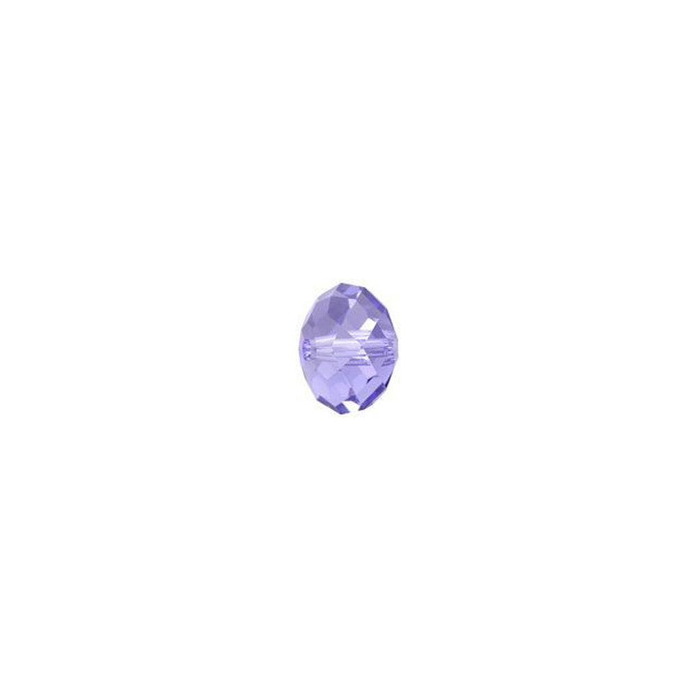 PRESTIGE Crystal, #5040 Briolette Bead 6mm, Tanzanite (1 Piece)