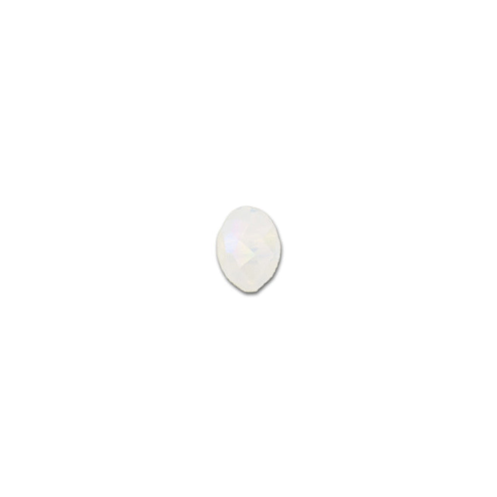 PRESTIGE Crystal, #5040 Briolette Bead 6mm, White Opal Shimmer 2X (1 Piece)
