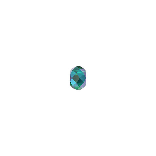 PRESTIGE Crystal, #5042 Briolette XL Hole Bead 6mm, Emerald Shimmer 2X (1 Piece)