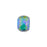 PRESTIGE Crystal, #5043 Briolette Bead 11mm, Emerald Shimmer 2X (1 Piece)