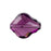 PRESTIGE Crystal, #5058 Baroque Bead 14mm, Amethyst (1 Piece)