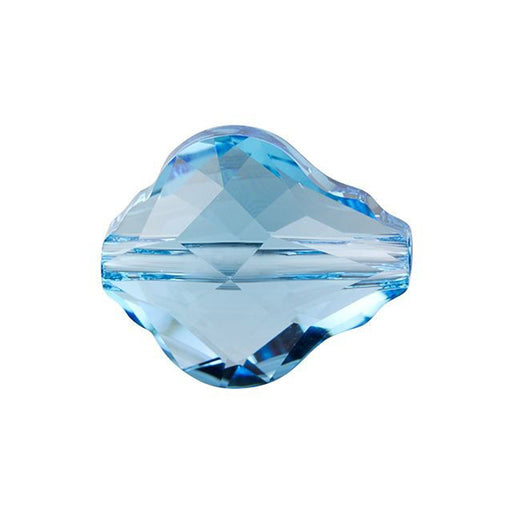 PRESTIGE Crystal, #5058 Baroque Bead 14mm, Aquamarine (1 Piece)