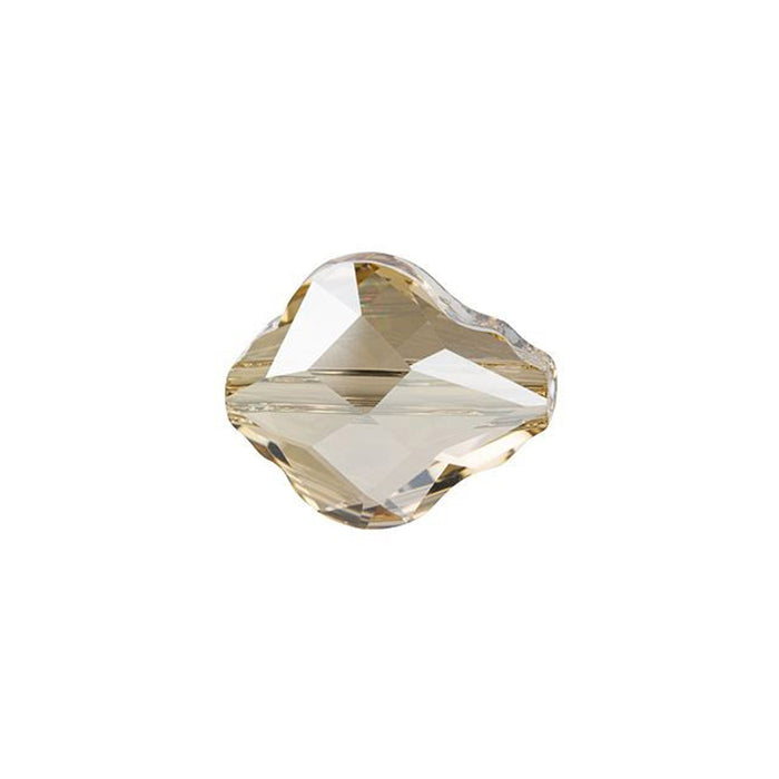 PRESTIGE Crystal, #5058 Baroque Bead 10mm, Crystal Golden Shadow (1 Piece)