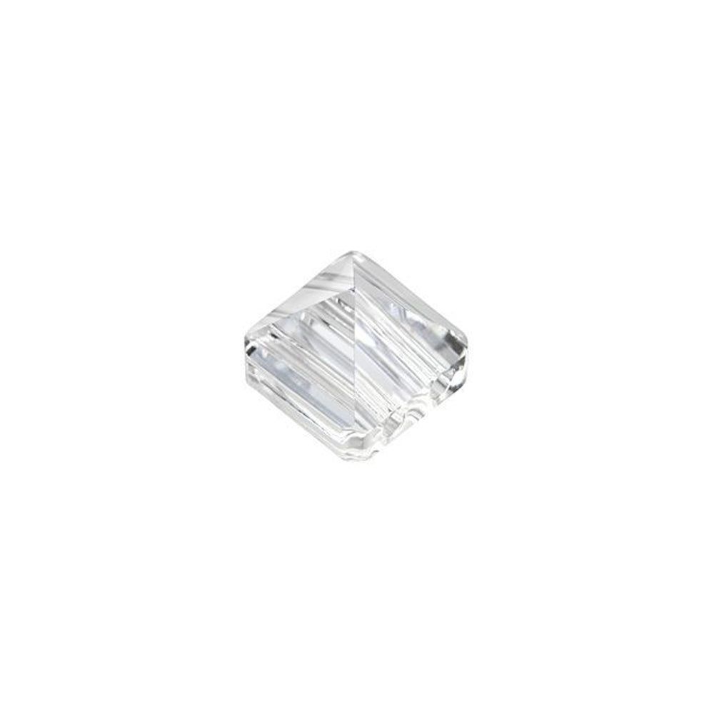PRESTIGE Crystal, #5061 Square Spike 2-Hole Bead 7.5mm, Crystal (1 Piece)