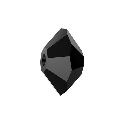 PRESTIGE Crystal, #5305 Rondelle Spacer Bead 6mm, Jet (1 Piece)