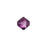 PRESTIGE Crystal, #5328 Bicone Bead 6mm, Amethyst Blend (1 Piece)