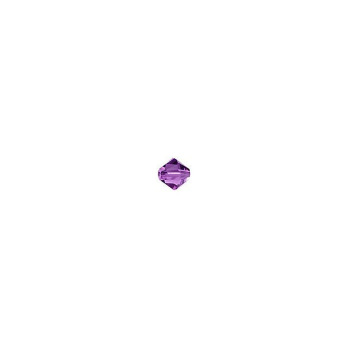 PRESTIGE Crystal, #5328 Bicone Bead 2.5mm, Amethyst (1 Piece)