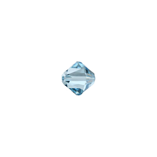 PRESTIGE Crystal, #5328 Bicone Bead 3mm, Aquamarine (1 Piece)