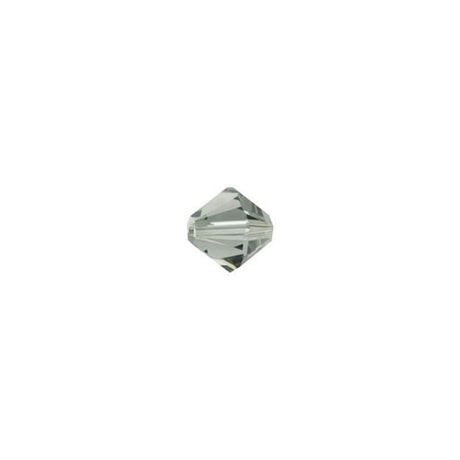 PRESTIGE Crystal, #5328 Bicone Bead 4mm, Black Diamond (1 Piece)