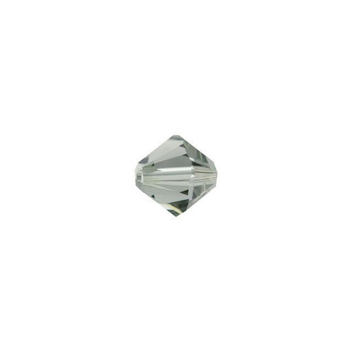 PRESTIGE Crystal, #5328 Bicone Bead 5mm, Black Diamond (1 Piece)