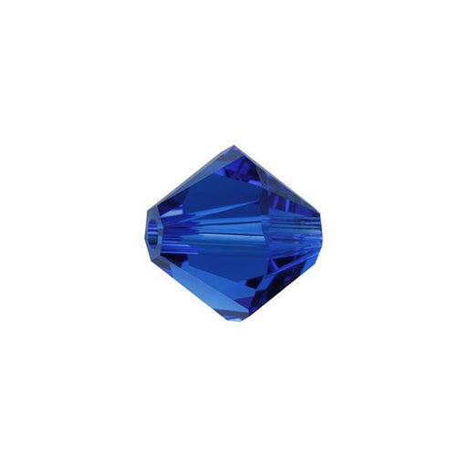 PRESTIGE Crystal, #5328 Bicone Bead 8mm, Capri Blue (1 Piece)