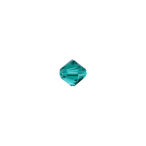 PRESTIGE Crystal, #5328 Bicone Bead 4mm, Blue Zircon (1 Piece)