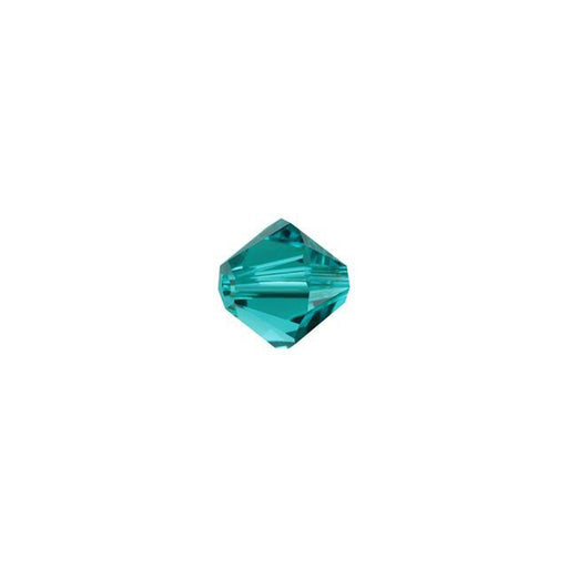 PRESTIGE Crystal, #5328 Bicone Bead 5mm, Blue Zircon (1 Piece)