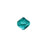 PRESTIGE Crystal, #5328 Bicone Bead 6mm, Blue Zircon (1 Piece)