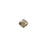 PRESTIGE Crystal, #5328 Bicone Bead 4mm, Bronze Shade (1 Piece)