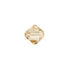 PRESTIGE Crystal, #5328 Bicone Bead 6mm, Crystal Golden Shadow (1 Piece)