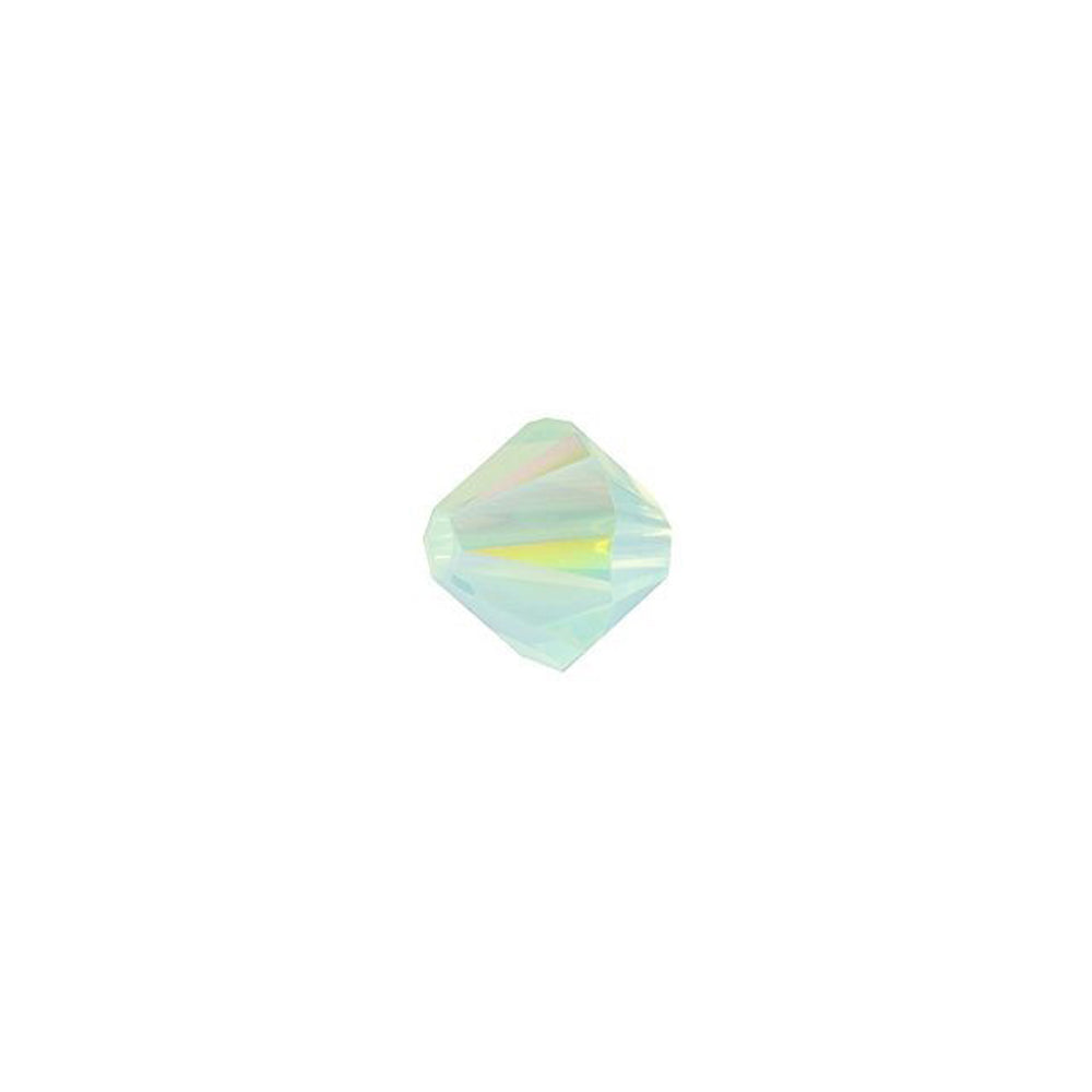 PRESTIGE Crystal, #5328 Bicone Bead 5mm, Chrysolite Opal Shimmer (1 Piece)