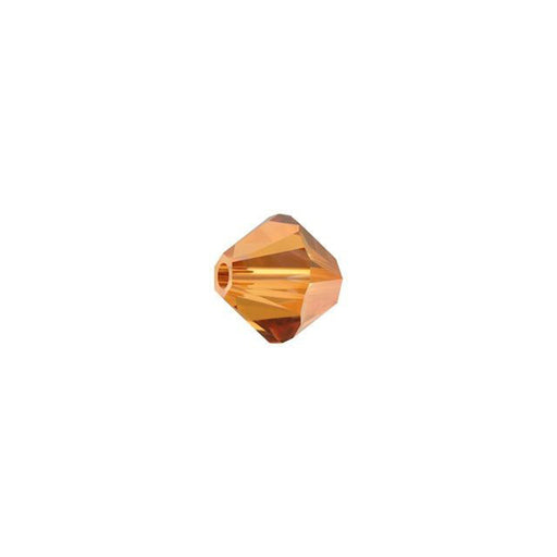 PRESTIGE Crystal, #5328 Bicone Bead 5mm, Crystal Copper (1 Piece)